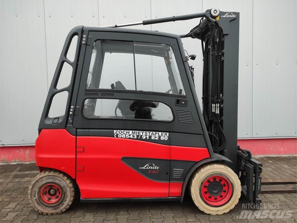 Linde E50HL-01-600 Elektrostapler