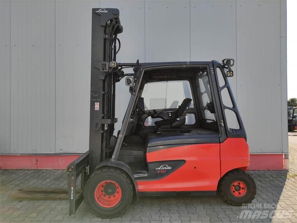 Linde E50HL-01/600-388 Elektrostapler