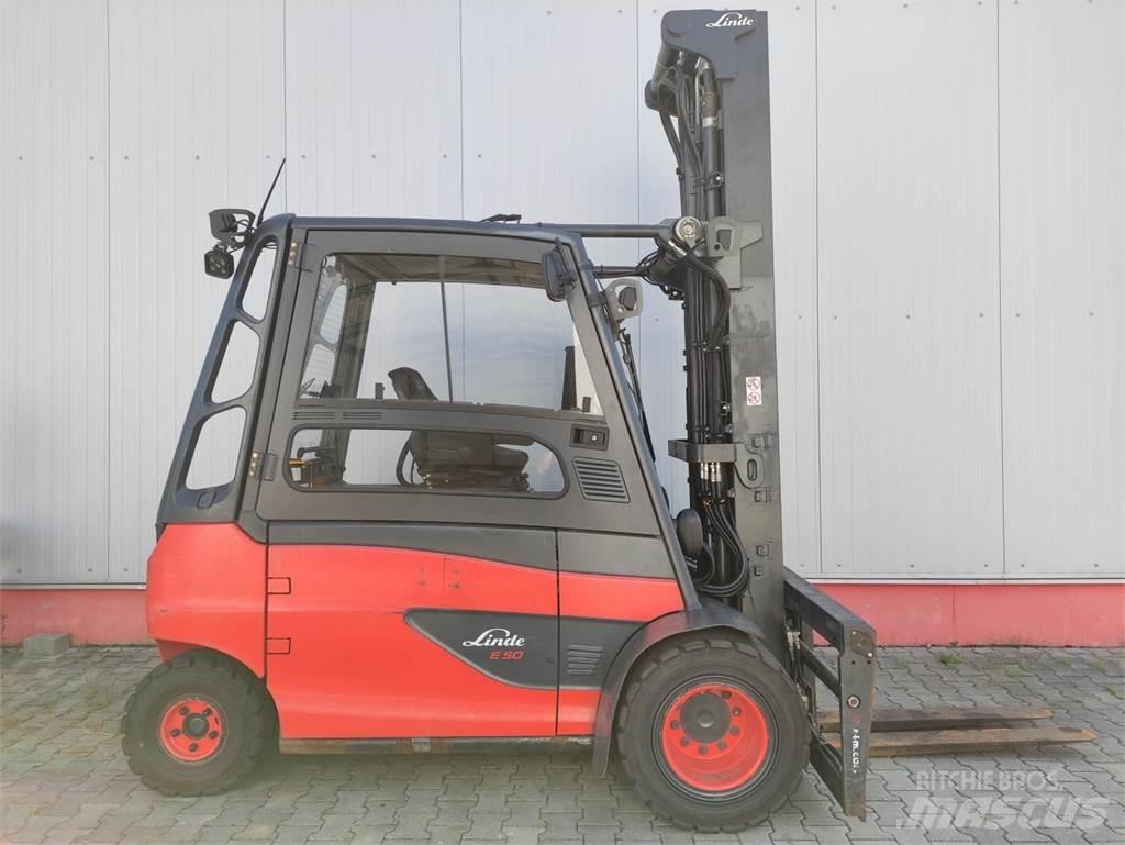 Linde E50HL-01/600-388 Elektrostapler