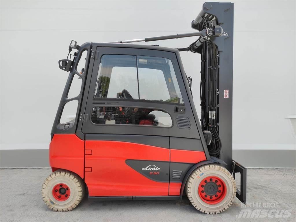 Linde E50HL-388 Elektrostapler