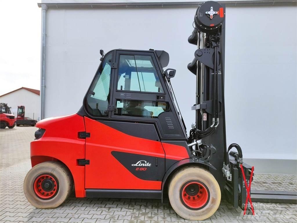Linde E80-01/900 Elektrostapler