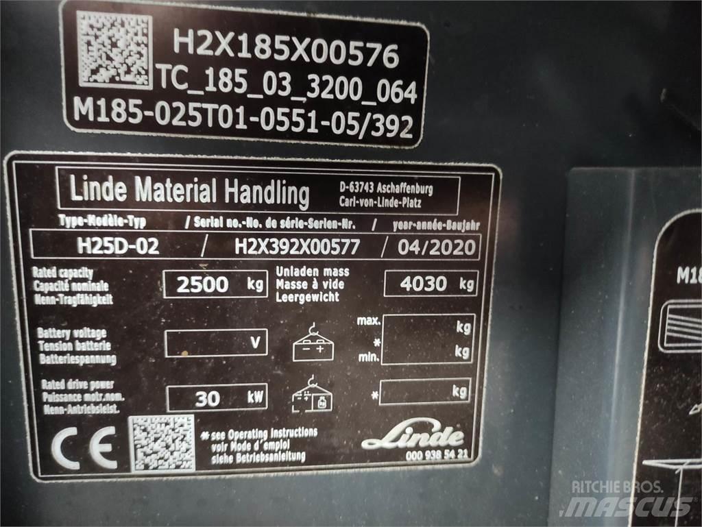Linde H25D-02-392 EVO Diesel trucks