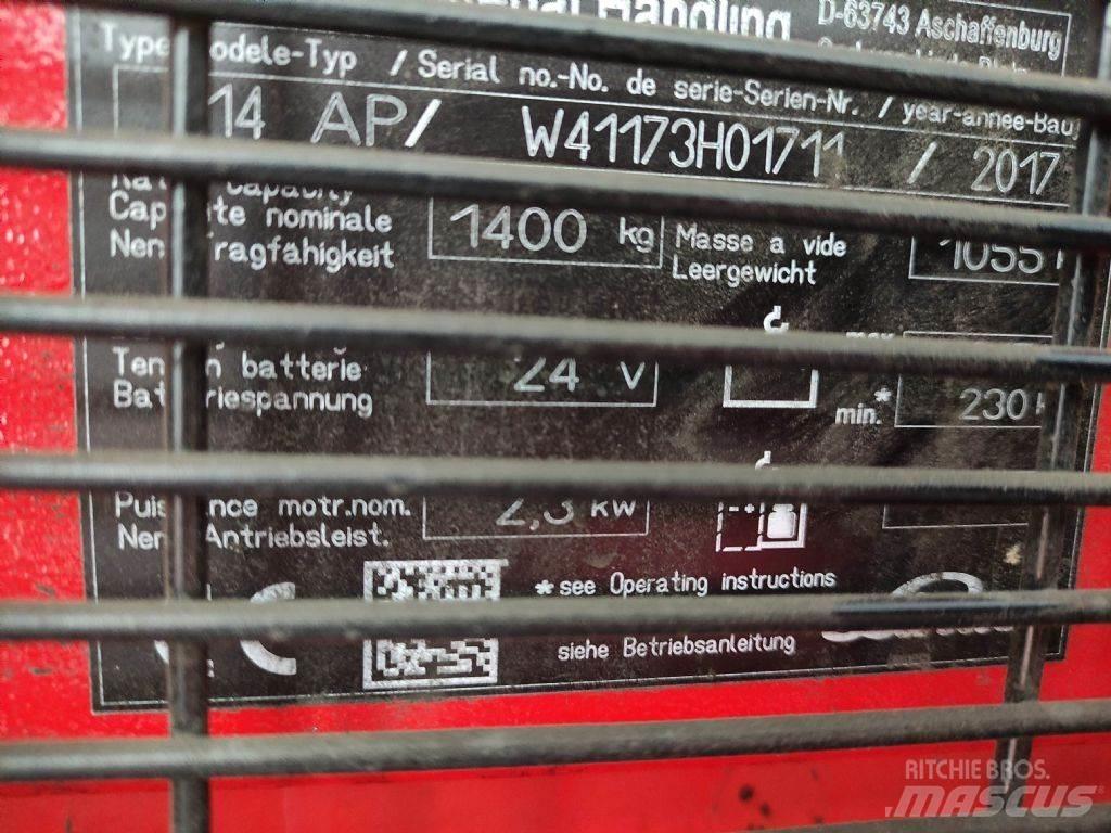 Linde L14APi Deichselstapler