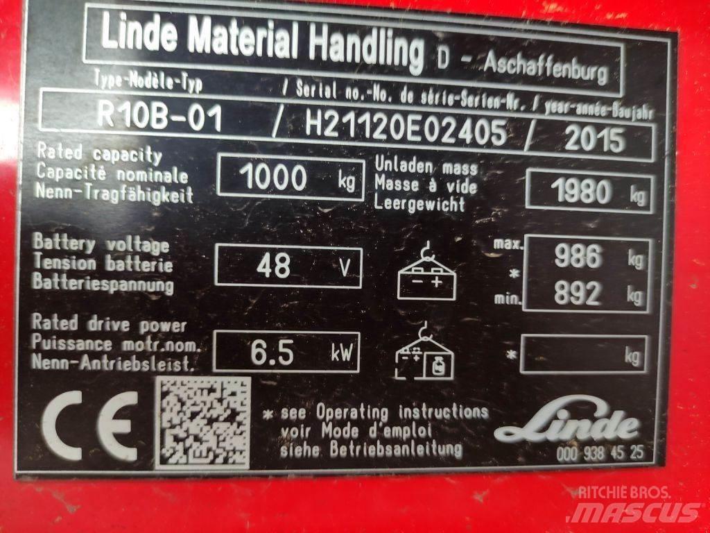 Linde R10B-01-112 Schubmaststapler