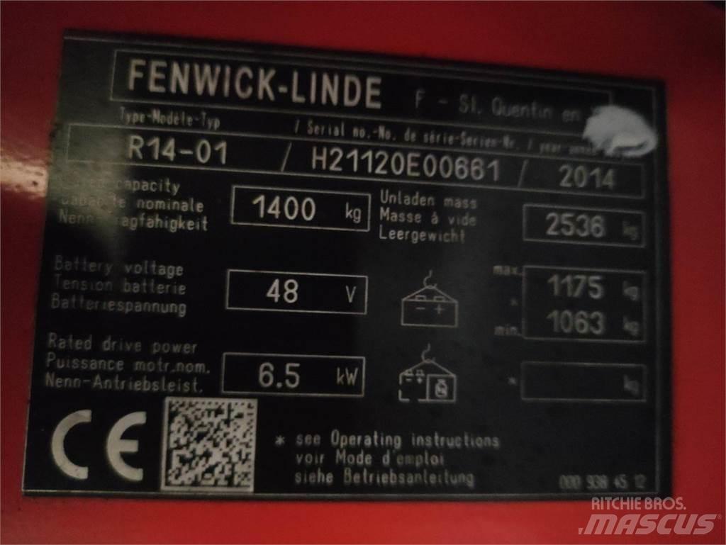 Linde R14-01-1120 Schubmaststapler