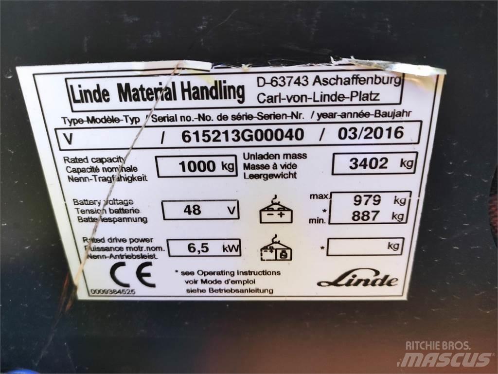 Linde V12 Hochhub-Kommissionierer