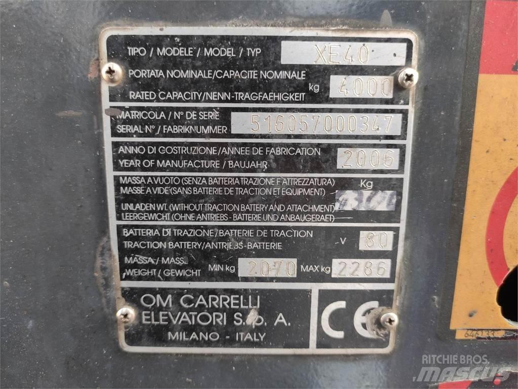 Om-Pimespo XE40 Elektrostapler