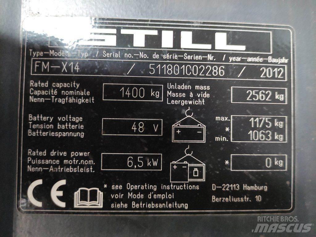 Still FM-X-14 Schubmaststapler