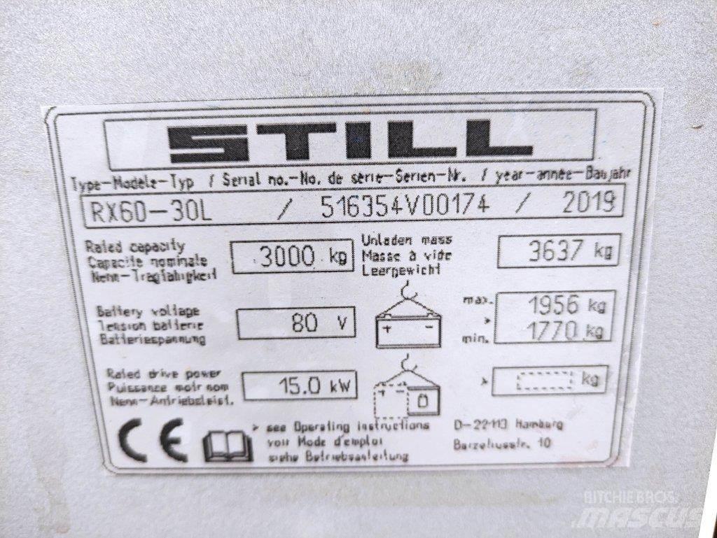 Still RX60-30 L Elektrostapler
