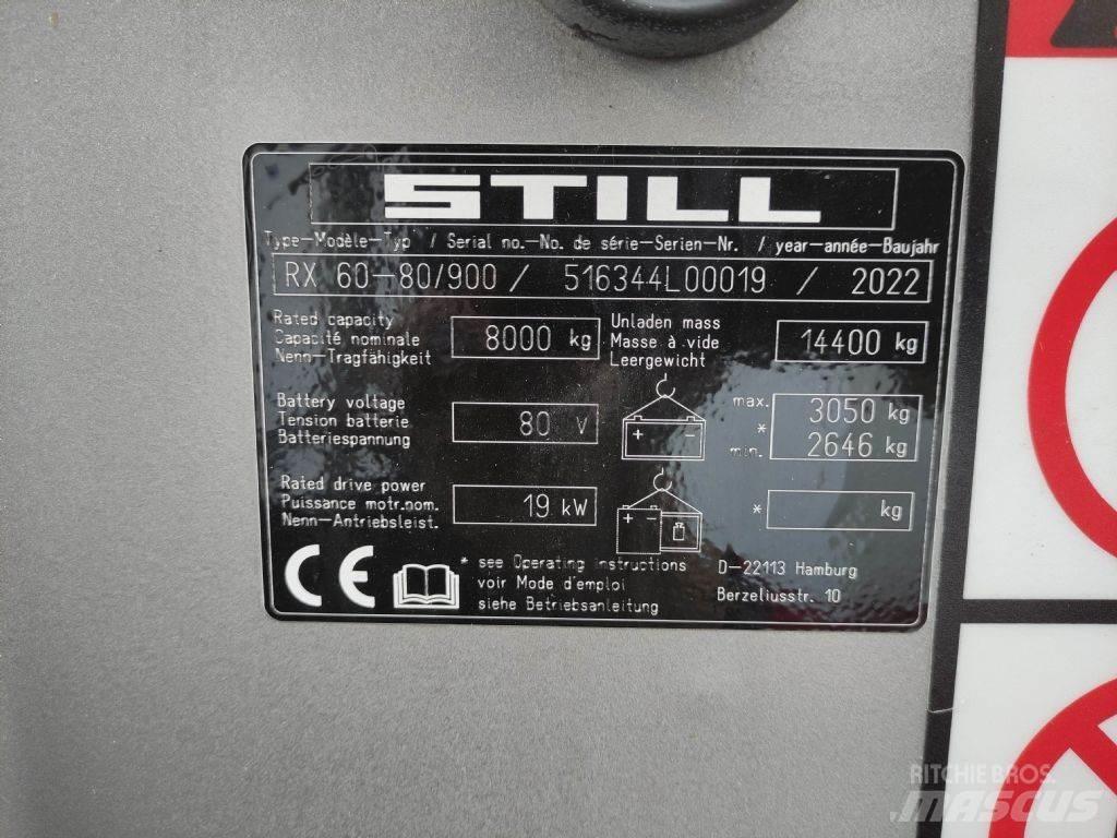 Still RX60-80/900 Elektrostapler