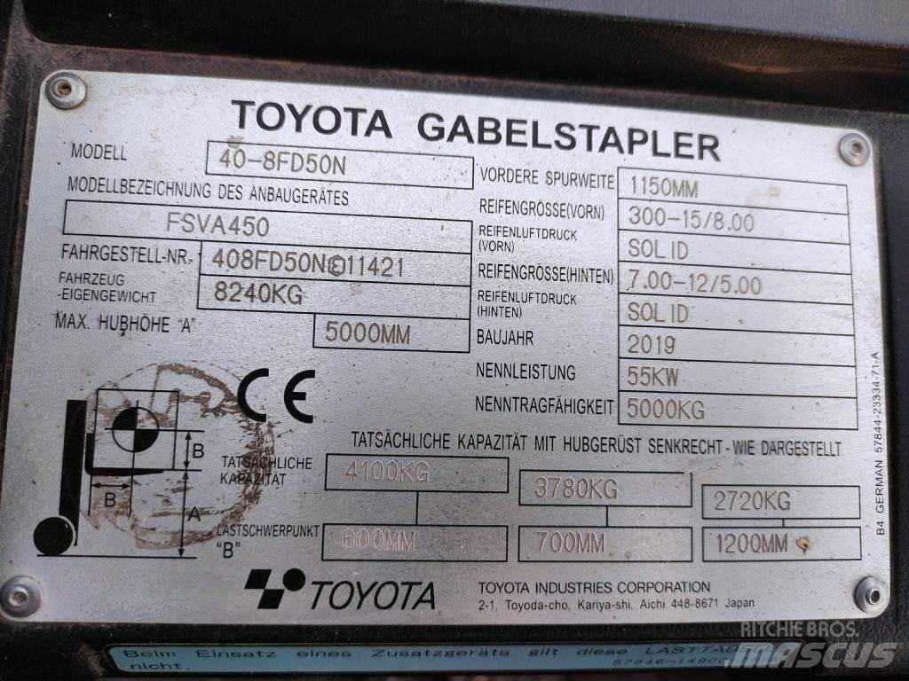 Toyota 40-8FD50N Dieselstapler