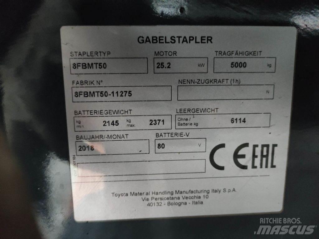 Toyota 8FBMT50 Elektrostapler