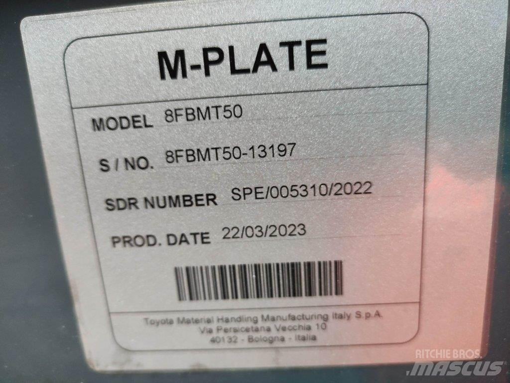 Toyota 8FBMT50 Elektrostapler