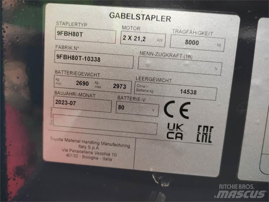 Toyota 9FBH80T900 Elektrostapler