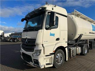 Mercedes-Benz Actros 1843 / Kipphydraulik / Silo Kompressor