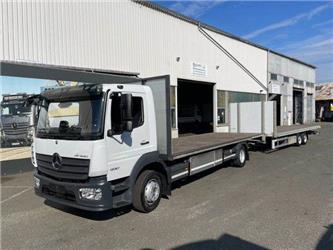 Mercedes-Benz Atego 1230 L*Komplettzug*LKW+Anhänger*Plattform*