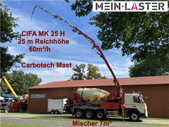 Volvo FM 420 Cifa Magnum MK 25H Carbotech + 7m3
