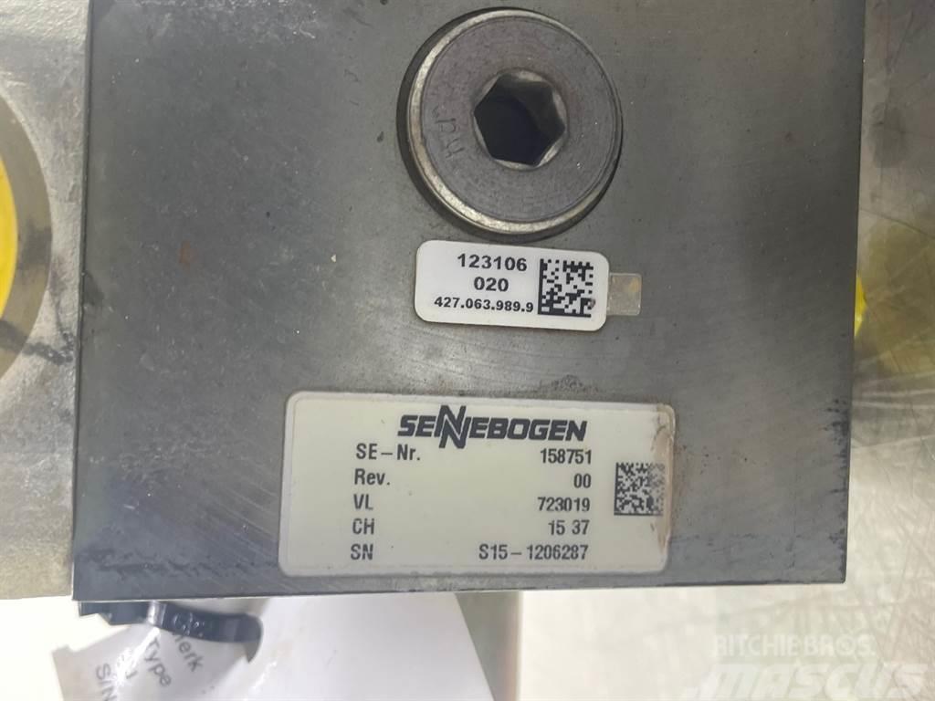 Sennebogen 835E-158751-Counter balance valve/Senkbremsventile Hydraulik