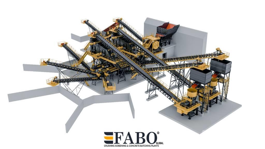 Fabo 500 T/H STATIONARY CRUSHING PLANT Pulverisierer