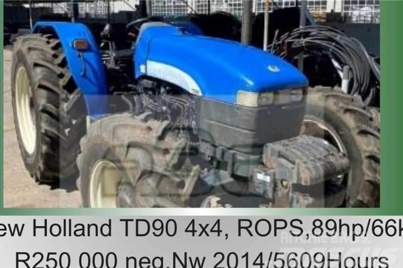 New Holland TD 90 - ROPS - 89hp / 66kw Traktoren