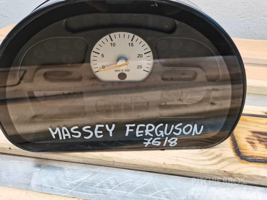 Massey Ferguson 7620 {hour meter A3 4353089 M92} Kabinen