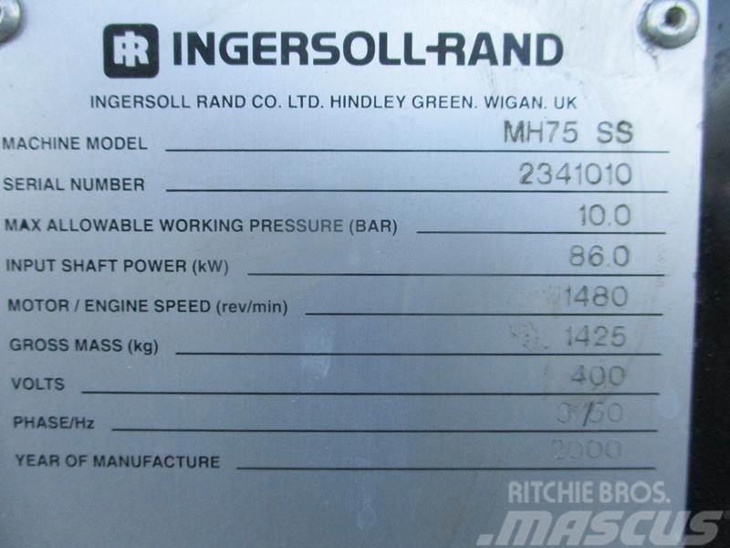 Ingersoll Rand MH 75 SS Kompressoren