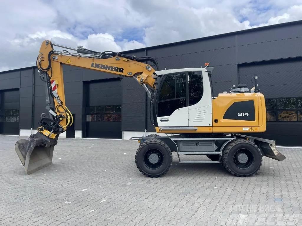 Liebherr 914 2021 3200 uur Stage V Engcon GPS NIEUW STAAT ! Mobilbagger