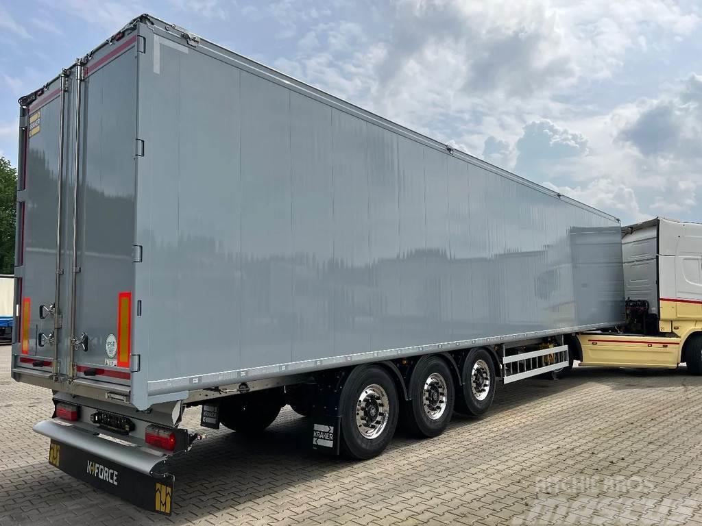 Kraker 92m3 K-Force New/Neu 10MM Cargo floor Liftas Alumi Walking floor semi-trailers