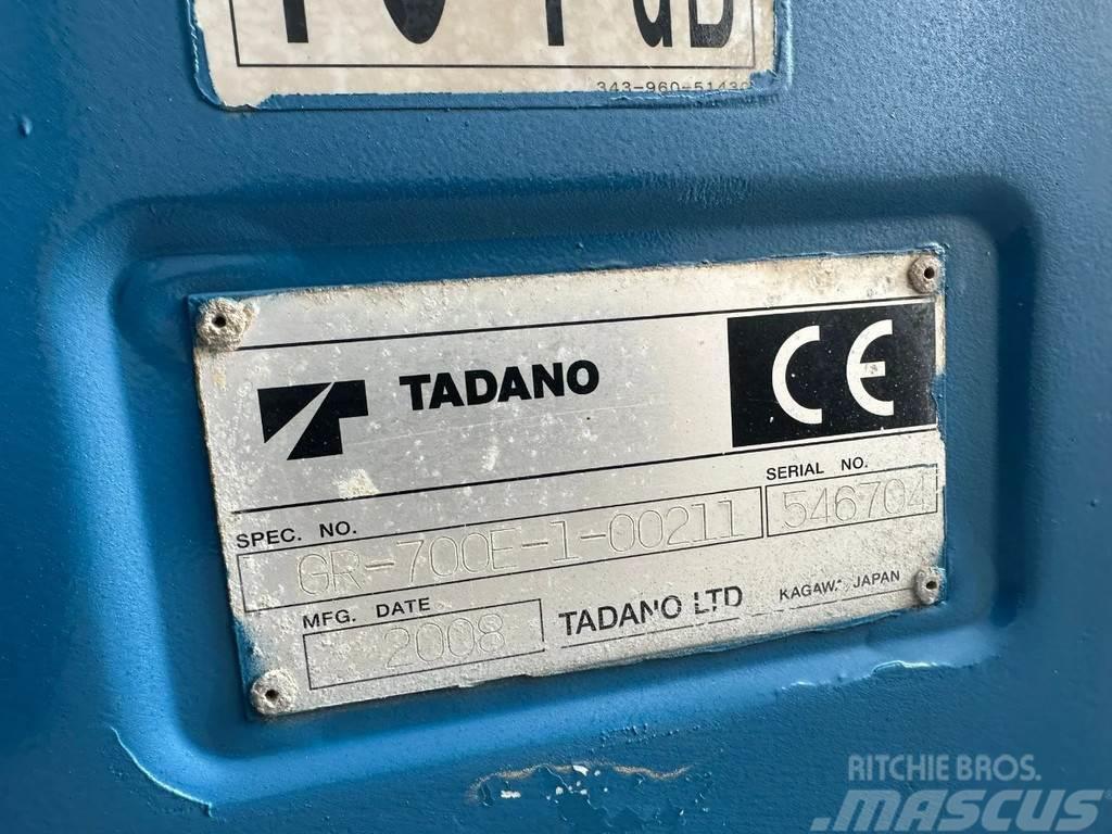 Tadano GR-700E-1-00211 + JIB ROUGH TERRAIN CRANE/RT CRANE Autokrane