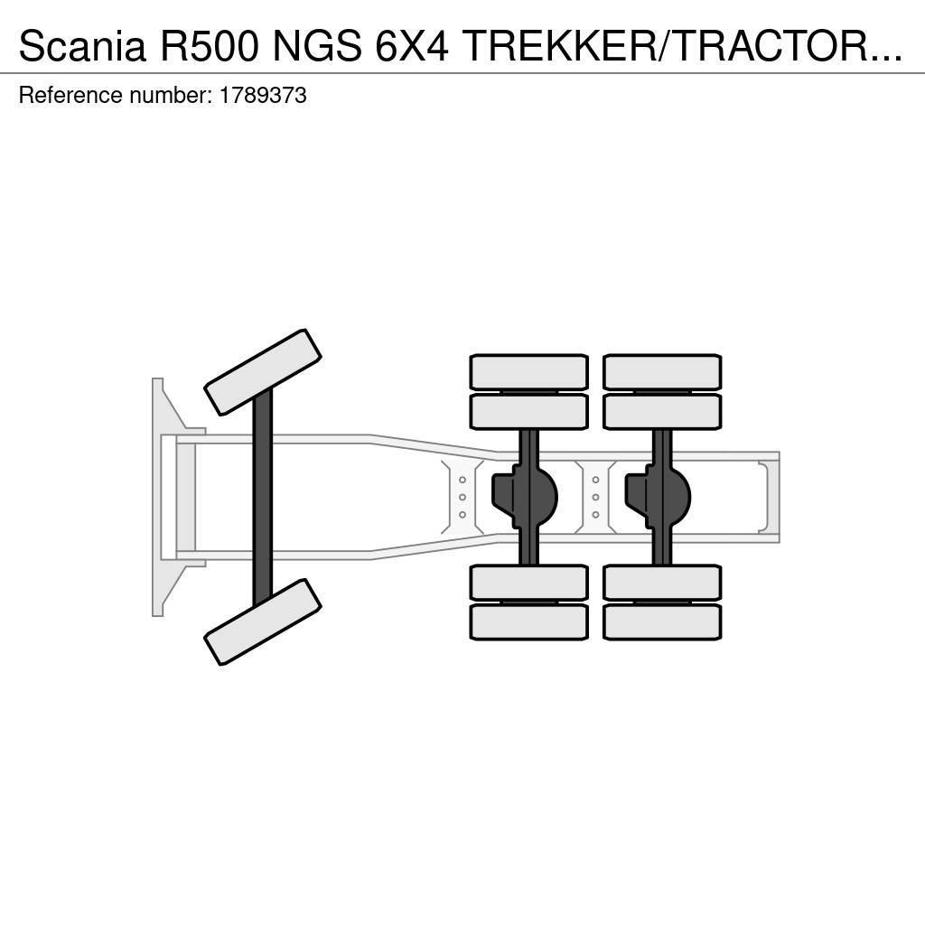Scania R500 NGS 6X4 TREKKER/TRACTOR/SZM EURO 6 Sattelzugmaschinen