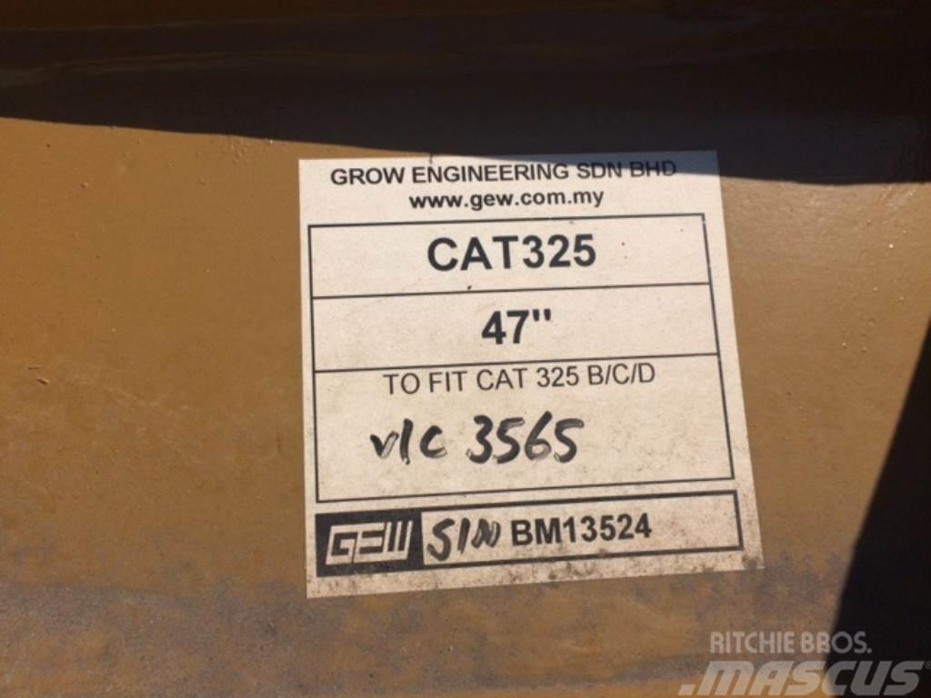 CAT 325B / 325C / 325D 47 inch HDbucket Schaufeln