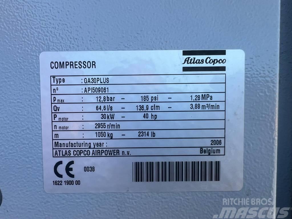 Atlas Copco Compressor, Kompressor GA 30+ FF Kompressoren