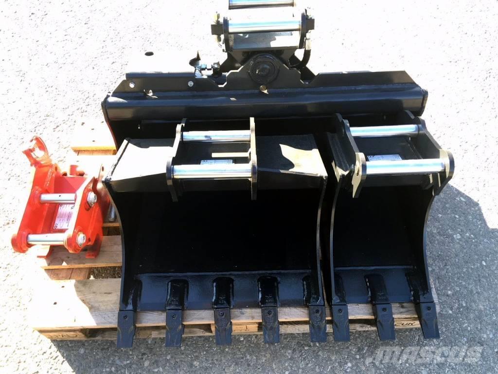  Geel-Martin Löffelpaket für 1,5t Bagger neu Tieflöffel