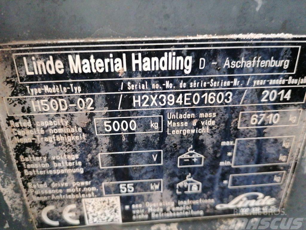 Linde H50D-02 Dieselstapler