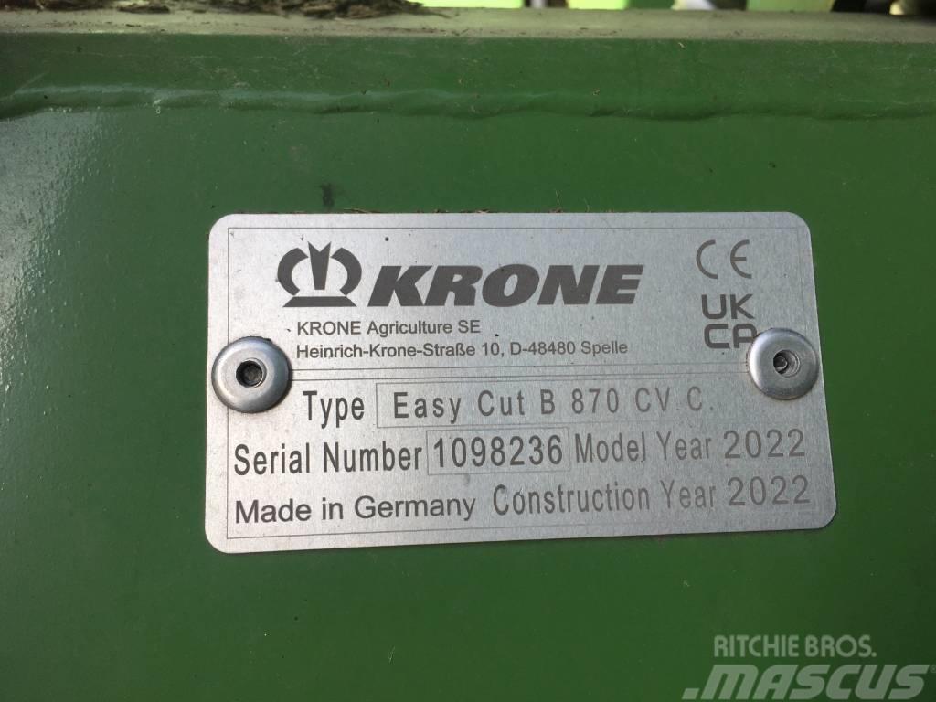 Krone Easy Cut B 870CV C Mäher