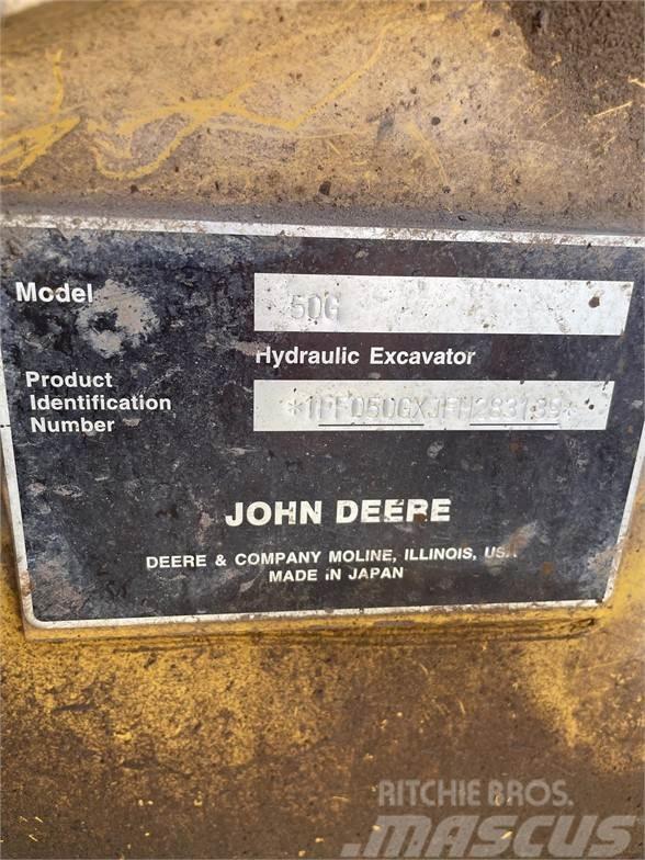 John Deere 50G Minibagger < 7t