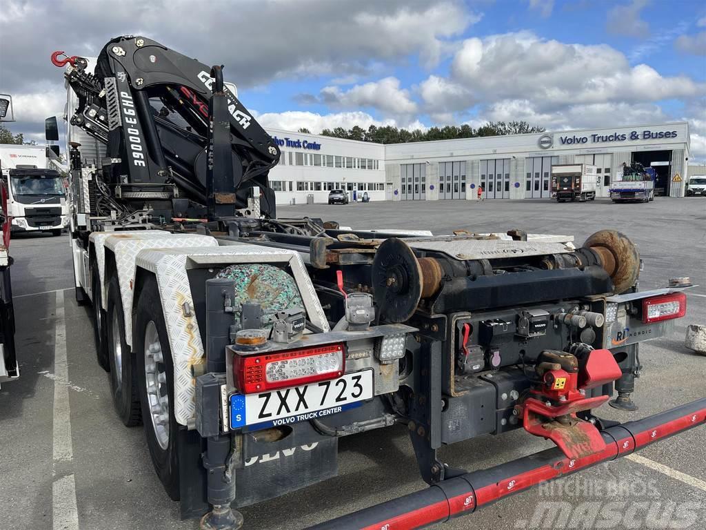 Volvo FH Kranväxlare med Cormach 39 tons kran Abrollkipper