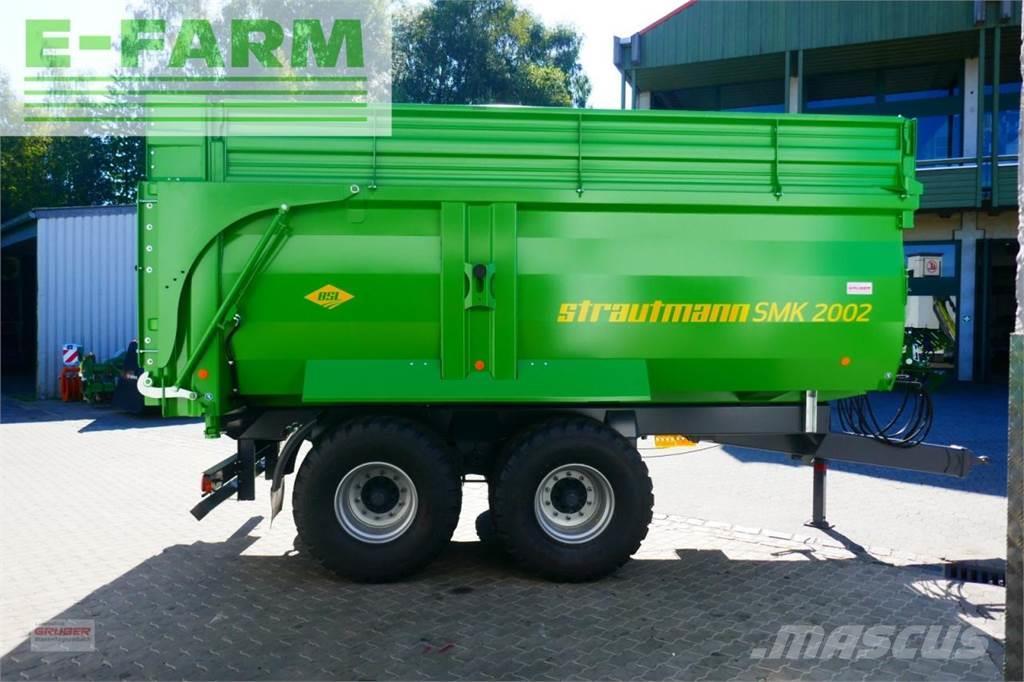 Strautmann smk 2002 - 21 to - 60 cm aufbau Allzweckanhänger