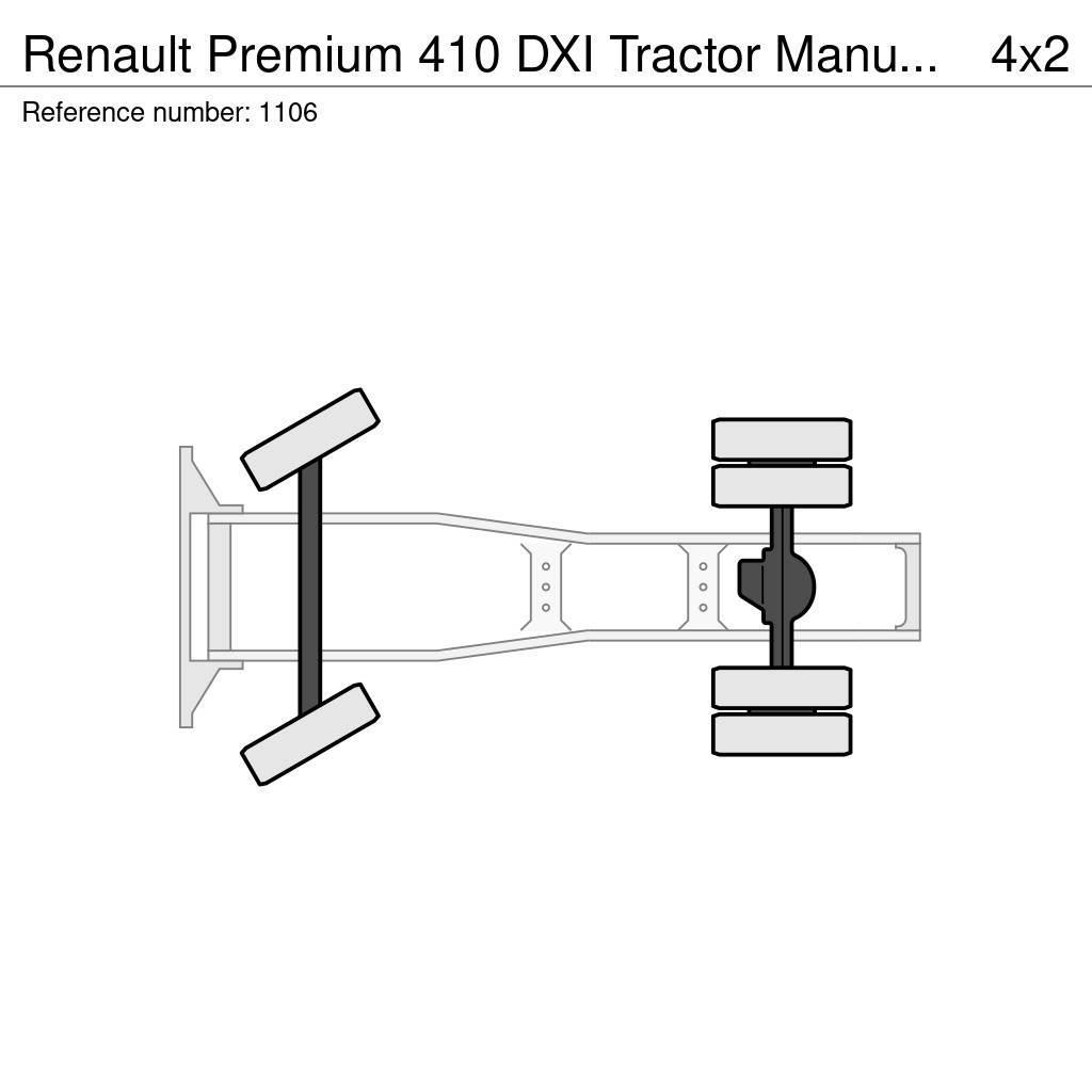 Renault Premium 410 DXI Tractor Manuel Gearbox Hydraulic I Sattelzugmaschinen