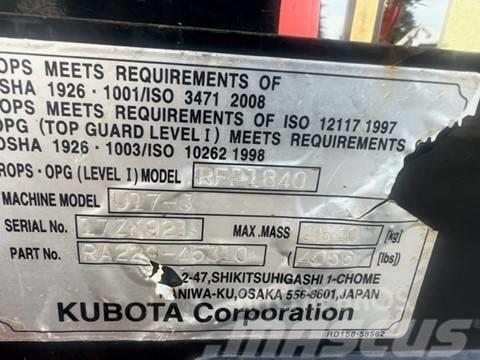 Kubota U 17-3 Minibagger < 7t
