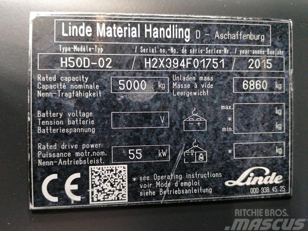 Linde H50D-02 Dieselstapler