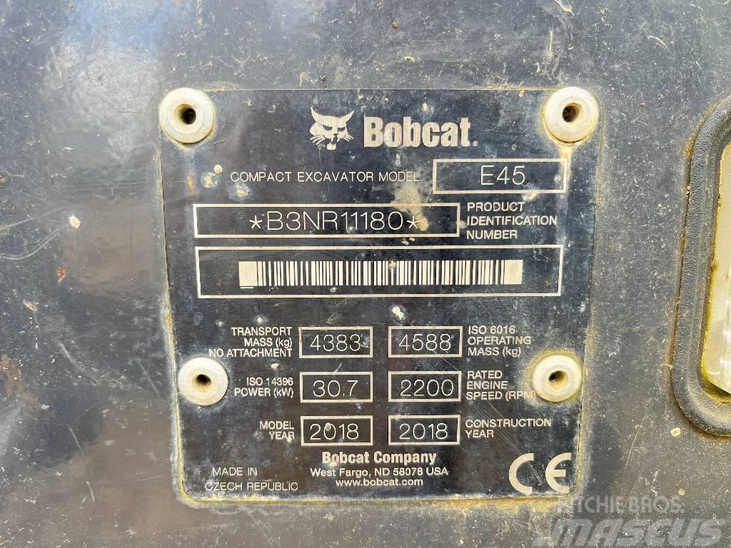 Bobcat E 45 Mini excavators < 7t (Mini diggers)