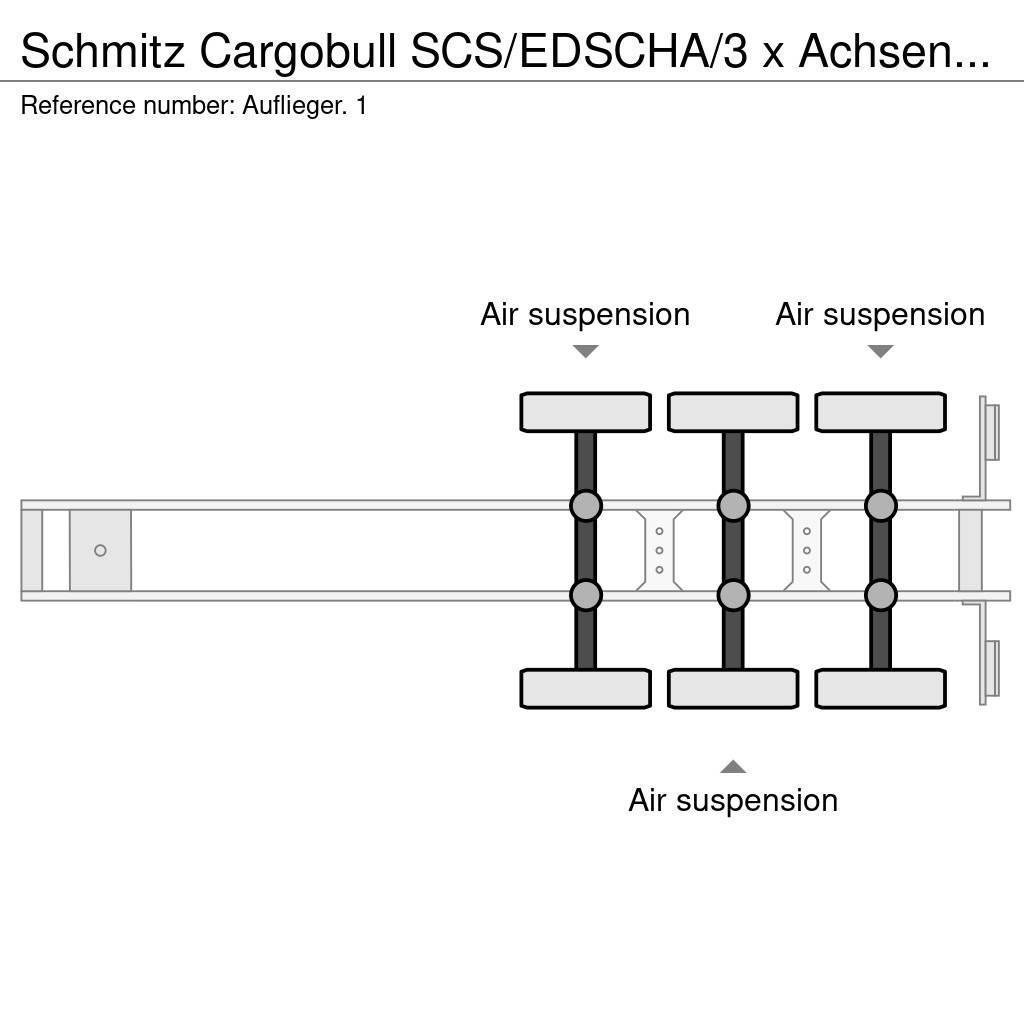 Schmitz Cargobull SCS/EDSCHA/3 x Achsen/Coli Curtainsiderauflieger
