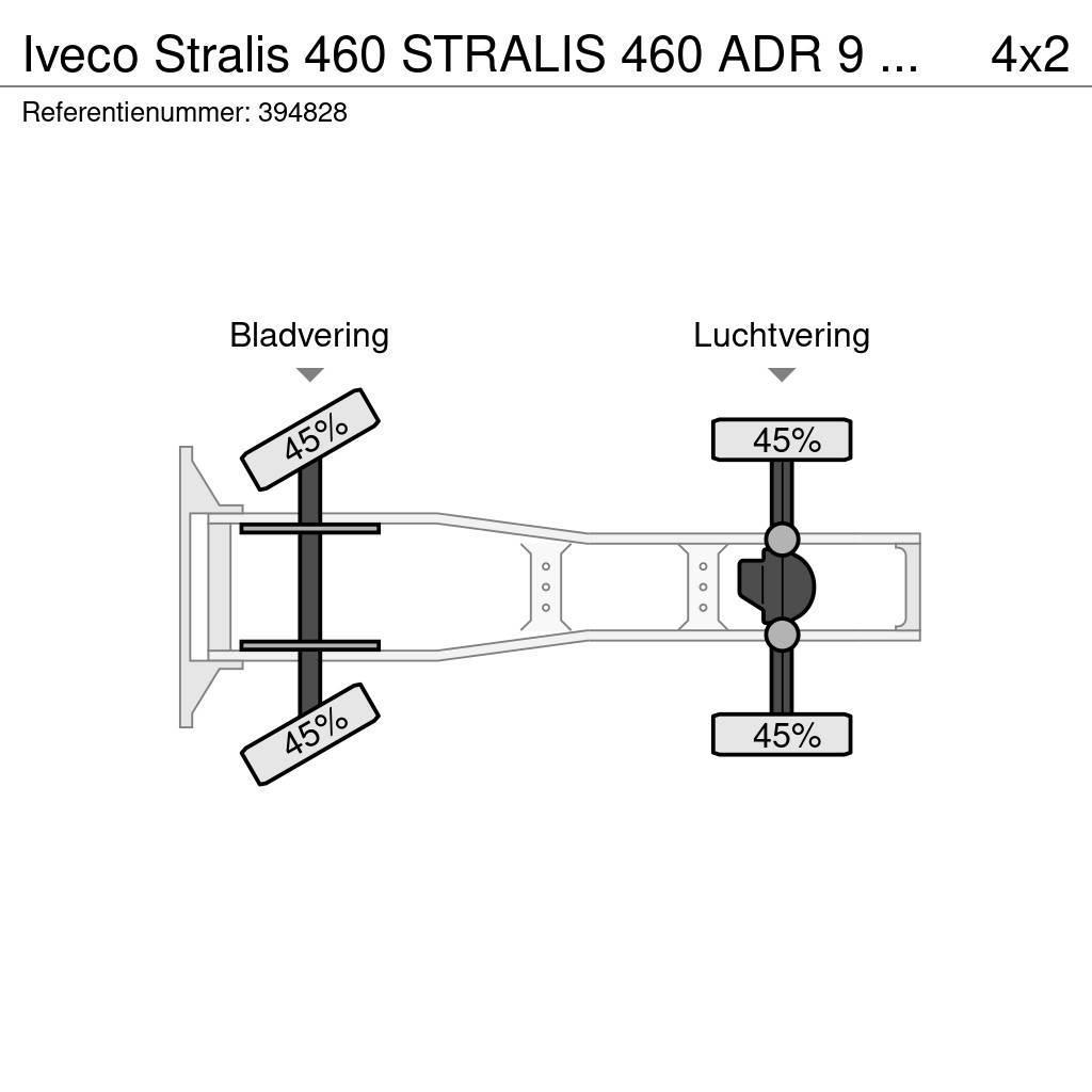 Iveco Stralis 460 STRALIS 460 ADR 9 TONS VOORAS Sattelzugmaschinen