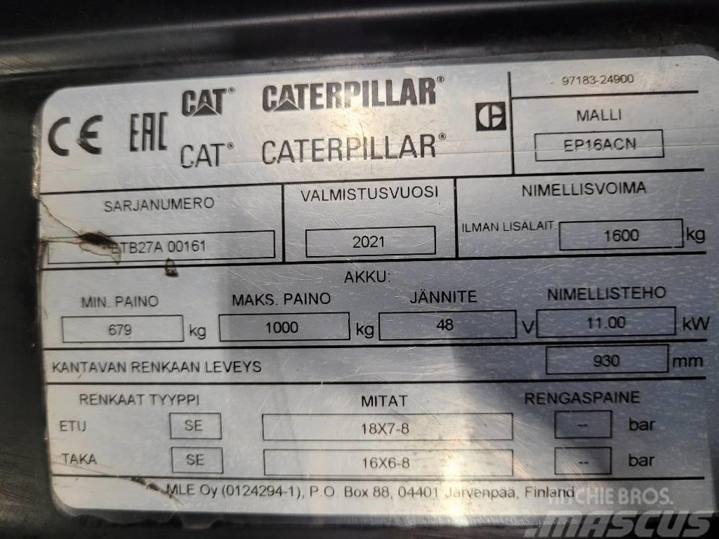 CAT EP16 ACN Elektrostapler