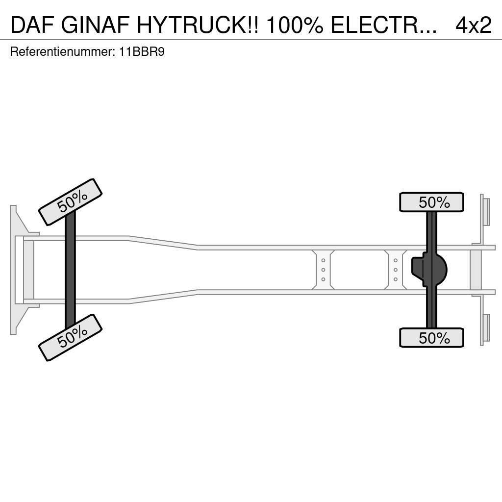 DAF GINAF HYTRUCK!! 100% ELECTRIC!! ZERO EMISSION!!!68 Kofferaufbau