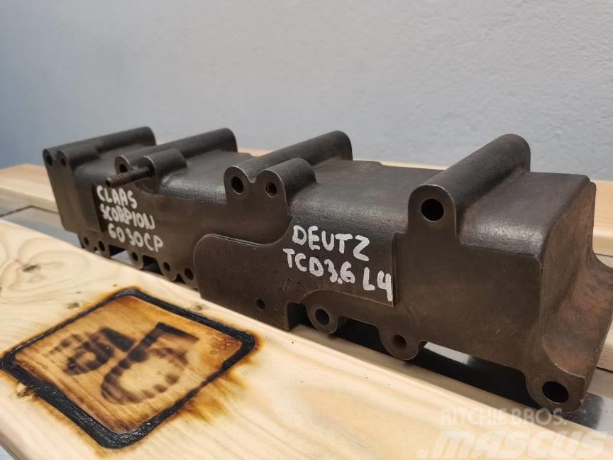 Deutz TCD 3,6 L4 {04126315R}  intake manifold Motoren