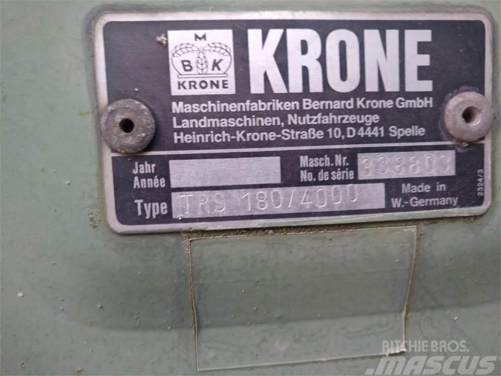 Krone TRS 180 / 4000 Motoreggen / Rototiller