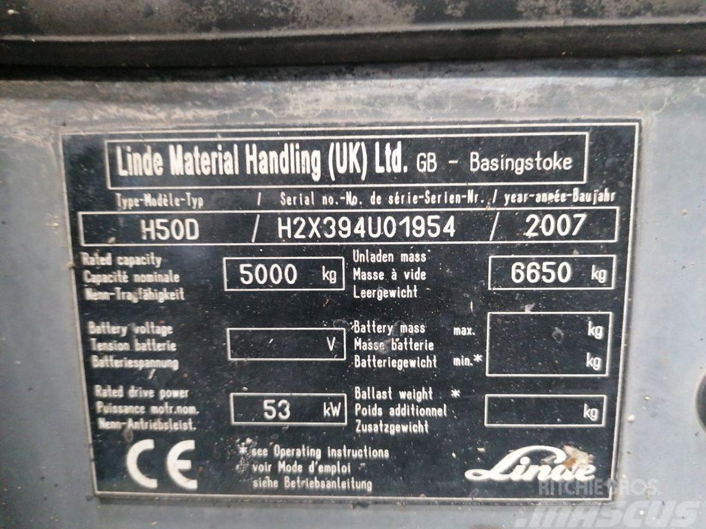 Linde H50D Dieselstapler