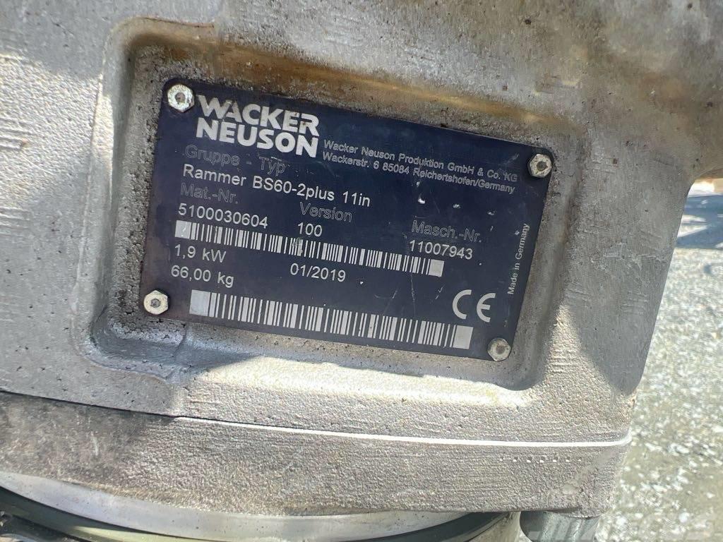 Wacker Neuson BS60-2plus 11in Stampfer